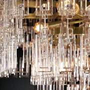 Sarika 3-Tier Rectangle Chandelier 60