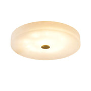 Alabaster Recessed Circular LED Chandelier