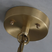 Modern Alabaster Multi-Layer Round Chandelier D31