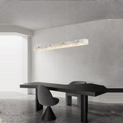 Natural Alabaster Kitchen Island Chandelier 60