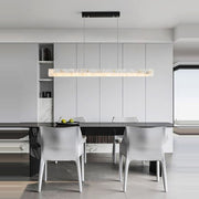 Natural Alabaster Kitchen Island Chandelier 60