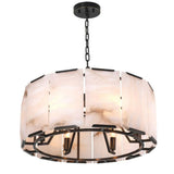 Envoy Alabaster Round Chandelier