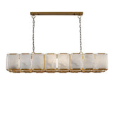 Envoy Alabaster Rectangle Chandelier