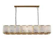 Envoy Alabaster Rectangle Chandelier