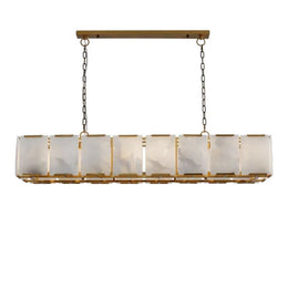 Envoy Alabaster Rectangle Chandelier