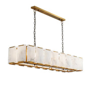 Envoy Alabaster Rectangle Chandelier