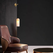 Petra Modern Alabaster Wall Sconce