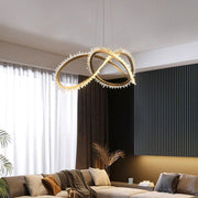 Primary Modern Rock Crystal Chandelier