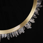 Primary Rock Crystal Ring Chandelier