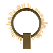 Primary Rock Crystal Ring Sconce