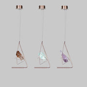 Primary Simple Modernism Rock Crystal Island Pendant