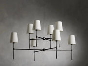 Orbit 2-Tier Round Chandelier