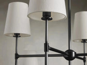 Orbit 2-Tier Round Chandelier