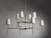 Orbit 2-Tier Round Chandelier