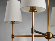Orbit 2-Tier Round Chandelier