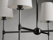 Orbit Round Chandelier 4/6 Light