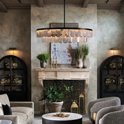 Rolande Crystal Round Chandelier
