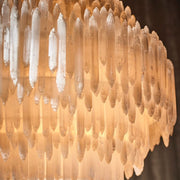 Serene Round Tiered  Chandelier
