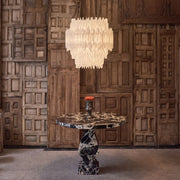 Serene Round Tiered  Chandelier
