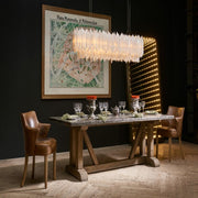 Serene Rectangular Chandelier