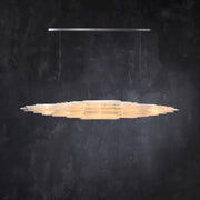 Serene Natural Linear Chandelier