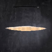 Serene Natural Linear Chandelier