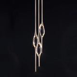 Glow 3 Light Crystal Chandelier