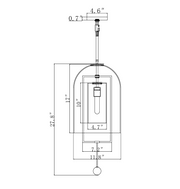 Furelit Linear Chandelier 85