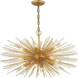 Starburst Chandelier 12-Light 24