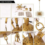 Starburst Chandelier 12-Light 24