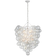Tania Glass  Entry Chandelier 36