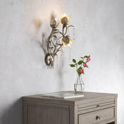 Lyra Crystal 3 Lights Wall Sconce