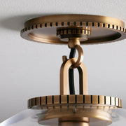Capri Globe Flush Mount