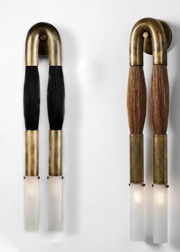 Horsehair Sconce