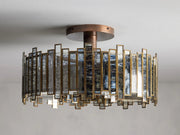 Palette Glass Ceiling Light 20''