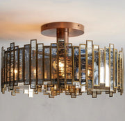 Palette Glass Ceiling Light 20''