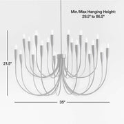Nuru Candelabra Chandelier